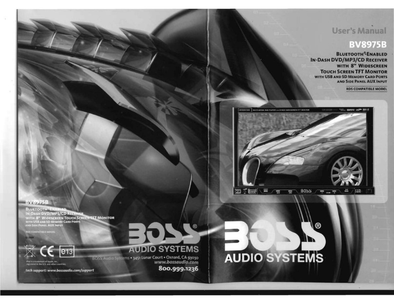 Boss Audio Systems BV8975B user manual