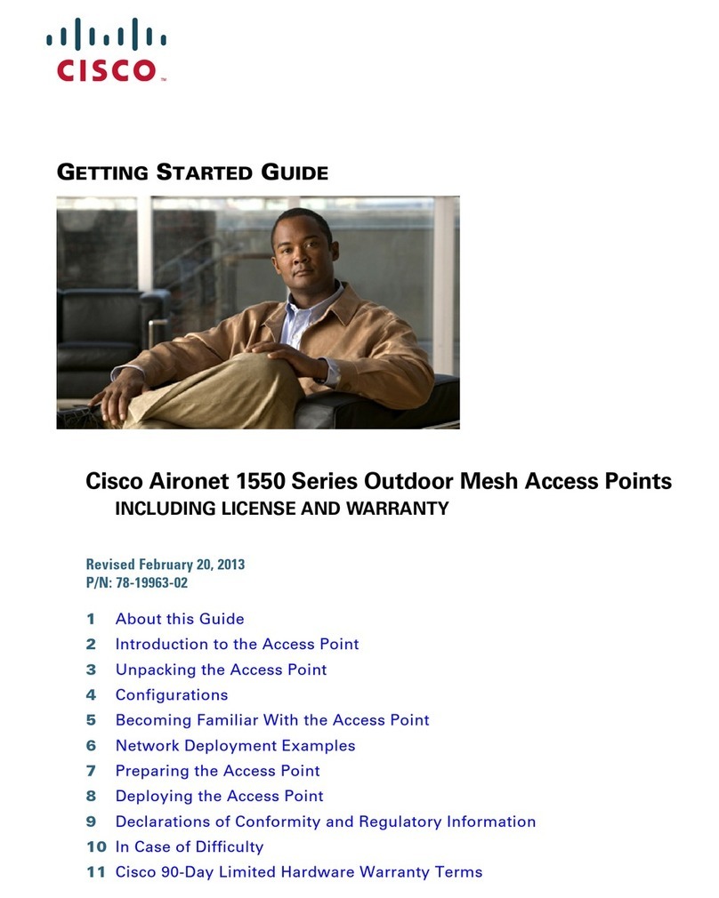 Cisco Aironet 1550 Series Getting started guide