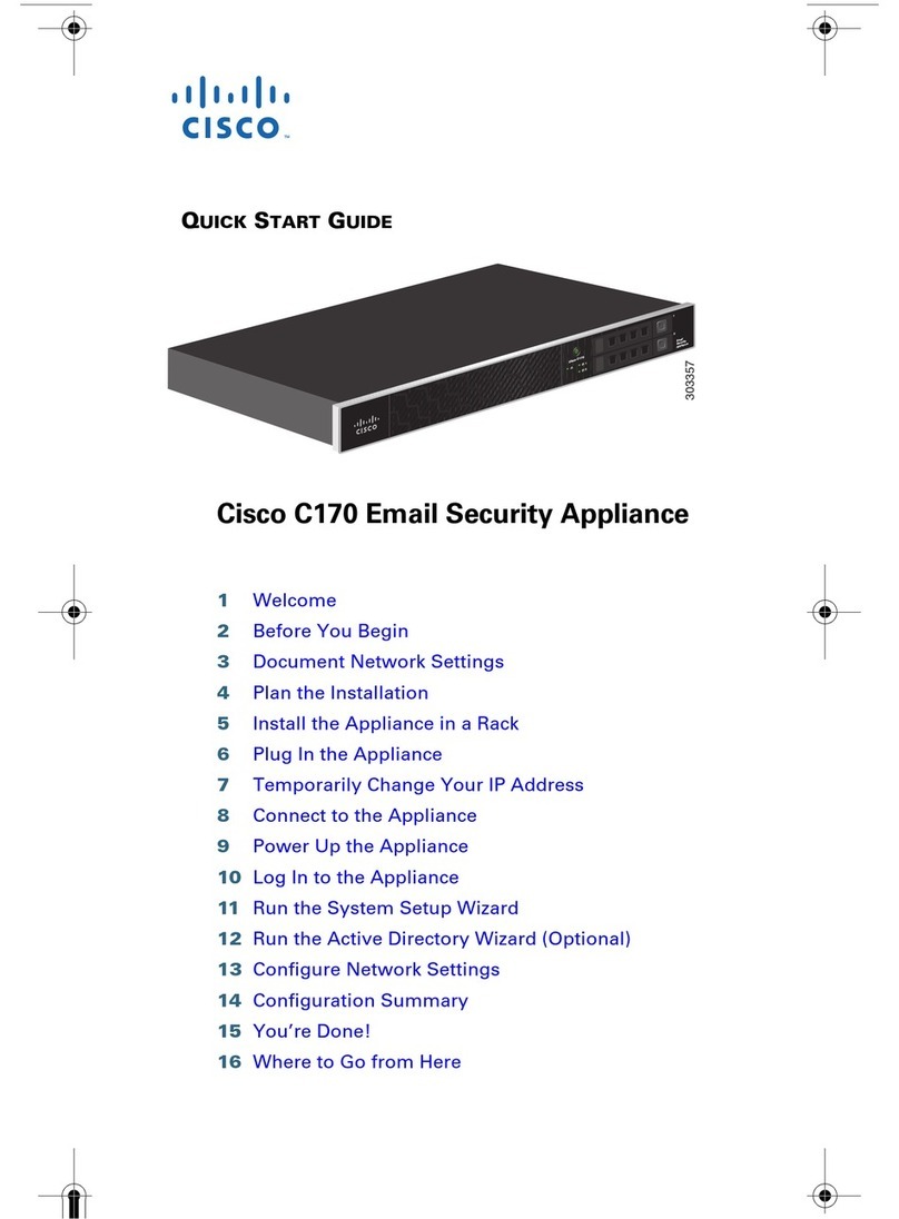 Cisco C170 User manual Cisco C170 User manual