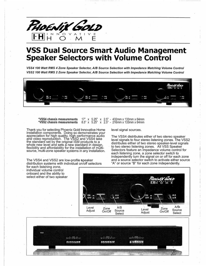 Phoenix Gold VSS4 manual&nbsp;