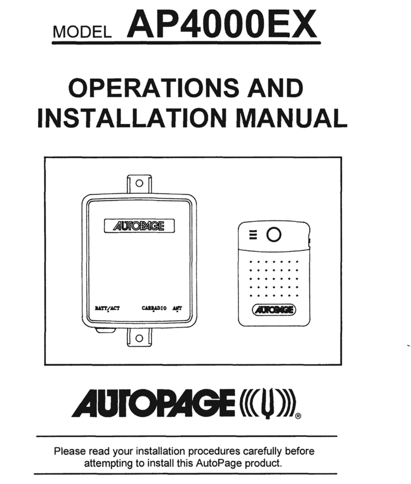 Auto Page AP4000EX Specification sheet
