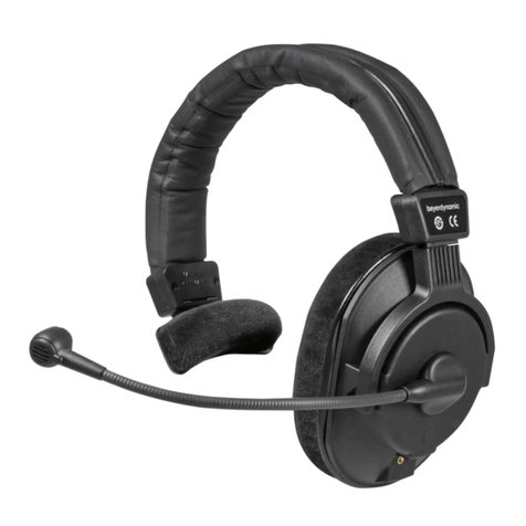Beyerdynamic DT 297 User manual