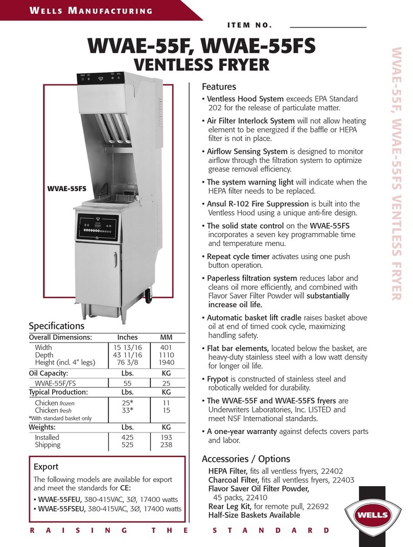 Wells WVAE-55F Specifications