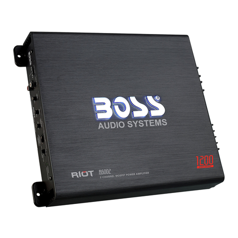 Boss Audio Systems R2002 User manual