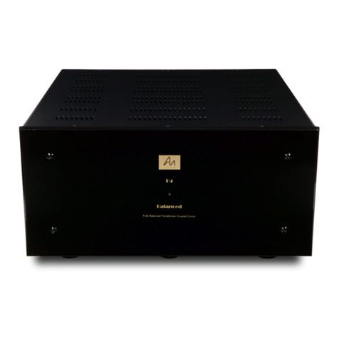 Audio Note P4 Balanced Owner's Information