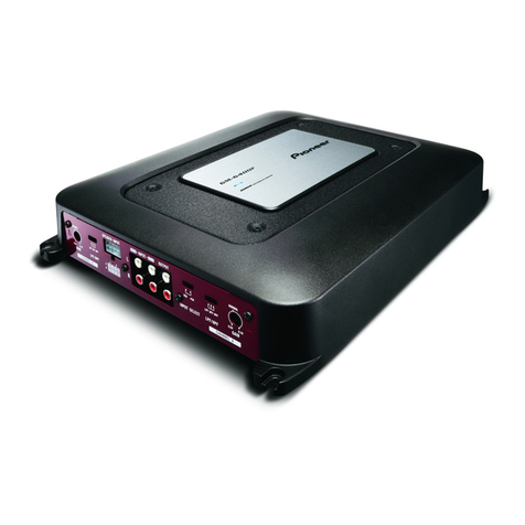 Pioneer GM6400F - Bridgeable Amplifier User manual