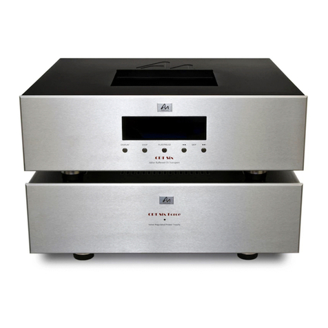 Audio Note CDT Six Technical manual