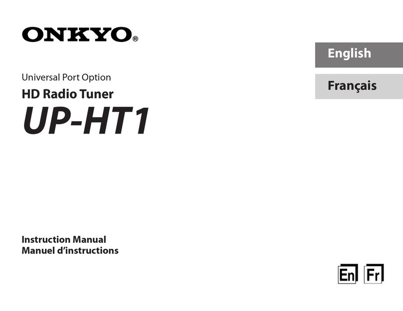 Onkyo UP-HT1 - HD Radio Tuner Module User manual