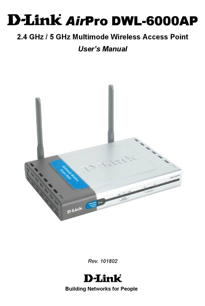 D-Link AirPro DWL-6000AP User manual D-Link AirPro DWL-6000AP User manual