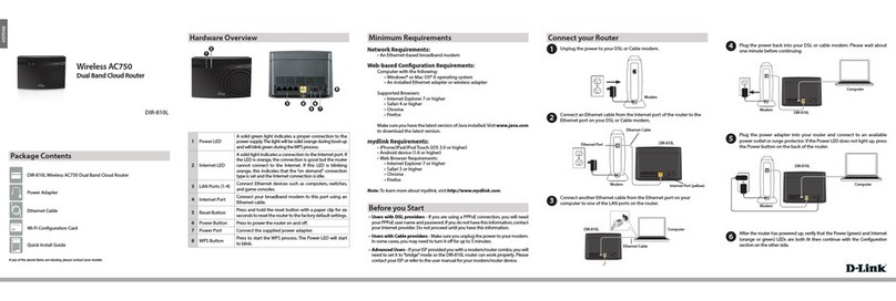 D-Link DIR-810L User manual