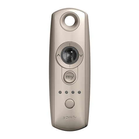 SOMFY Telis 5 Modulis RTS Silver 1810663 User manual