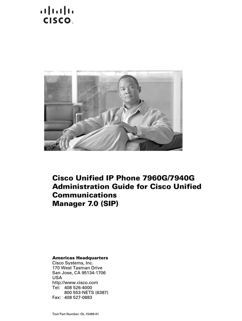 Cisco 7940G Instruction Manual
