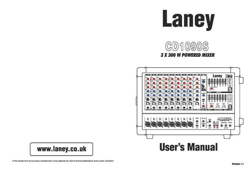 Laney CD1090S User manual