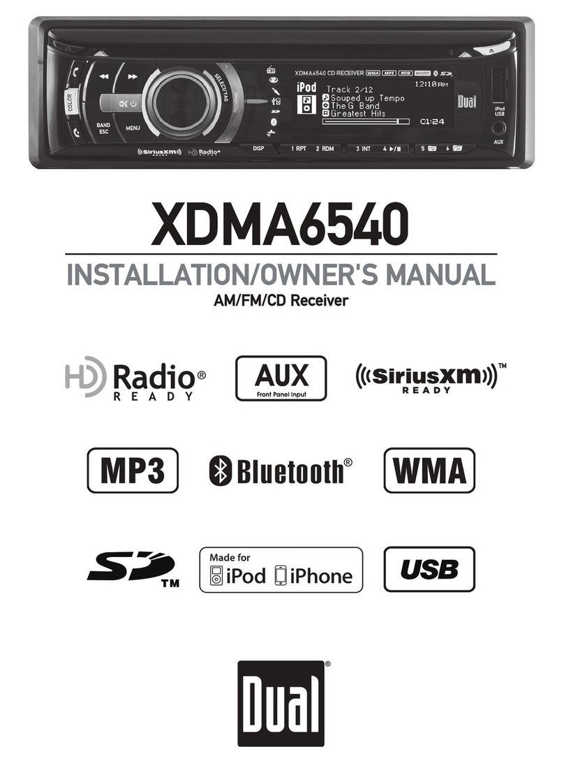Dual XDMA6540 Operating instructions
