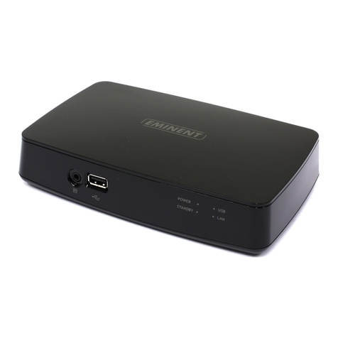 Eminent hdMEDIA STREAM EM7075 manual&nbsp;