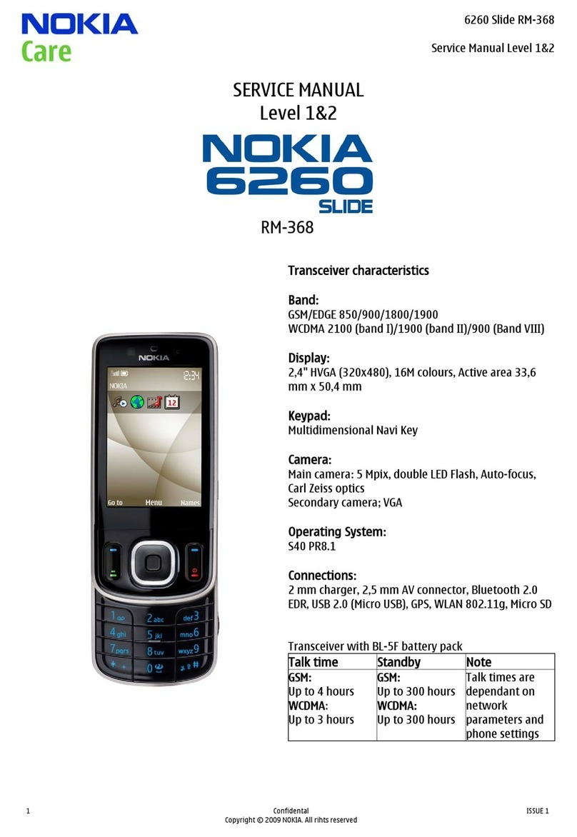 Nokia 6260 slide User manual