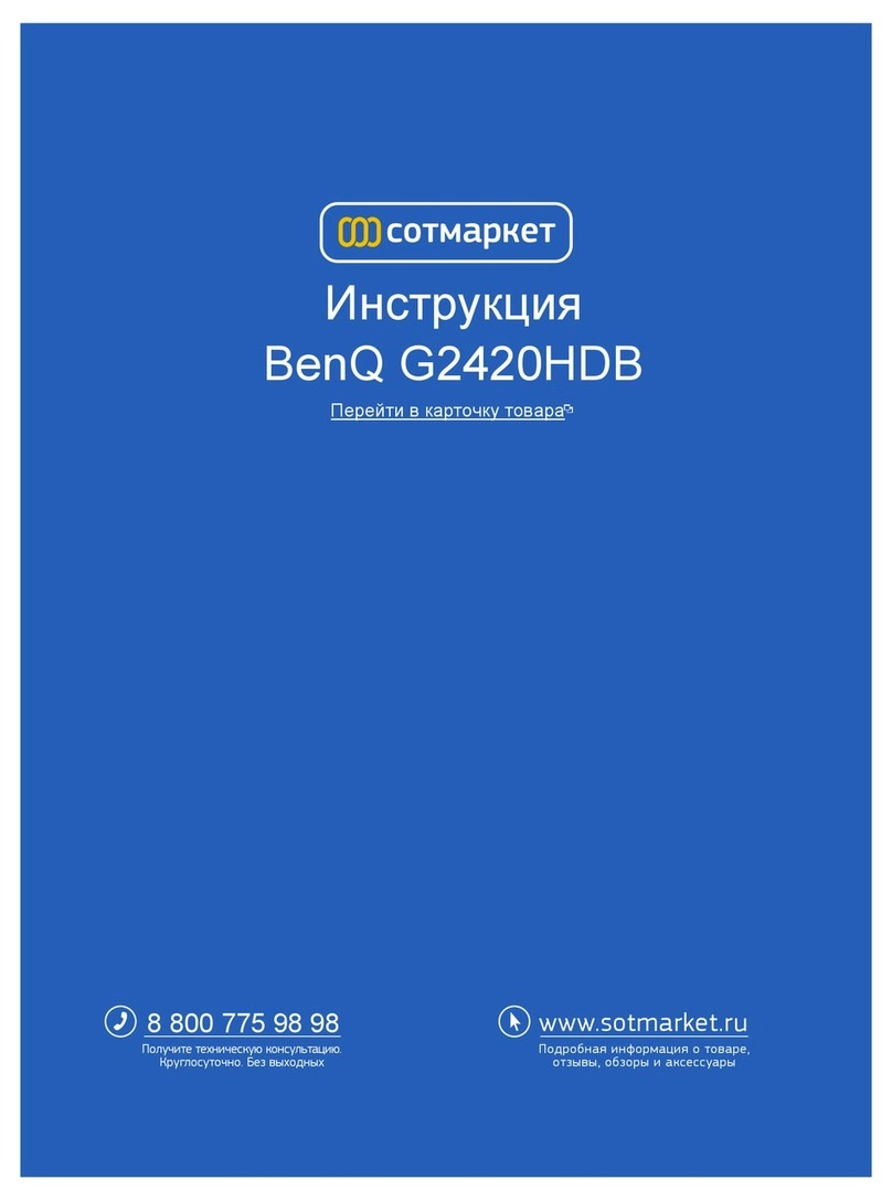 BenQ G2420HDB User manual
