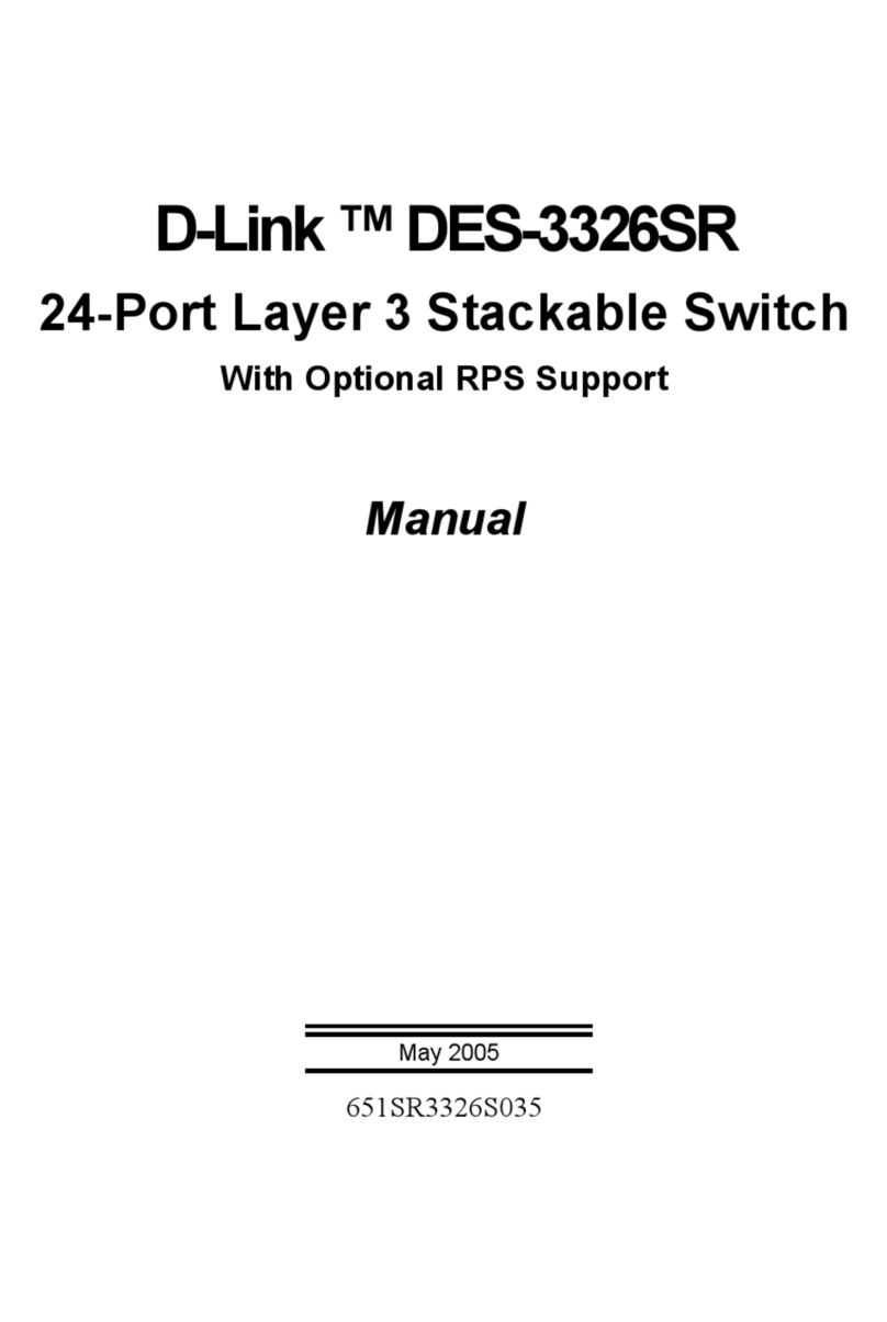D-Link DES-3326SR User manual