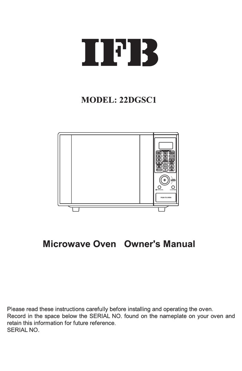 IFB 22DGSC1 User manual