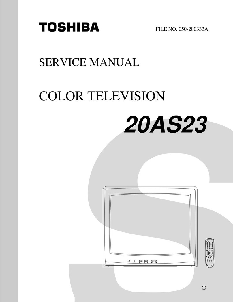 Toshiba 20AS23 Service manual