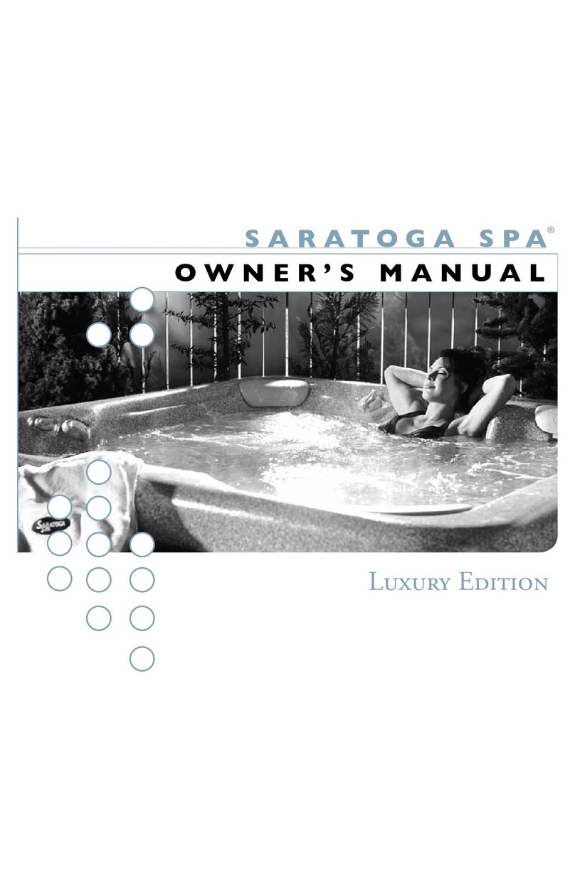 Saratoga Spa Adelphi owner's manual
