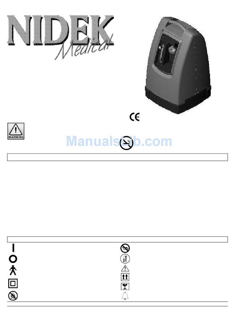Nidek Medical Mark 5 Nuvo M5C5 user guide