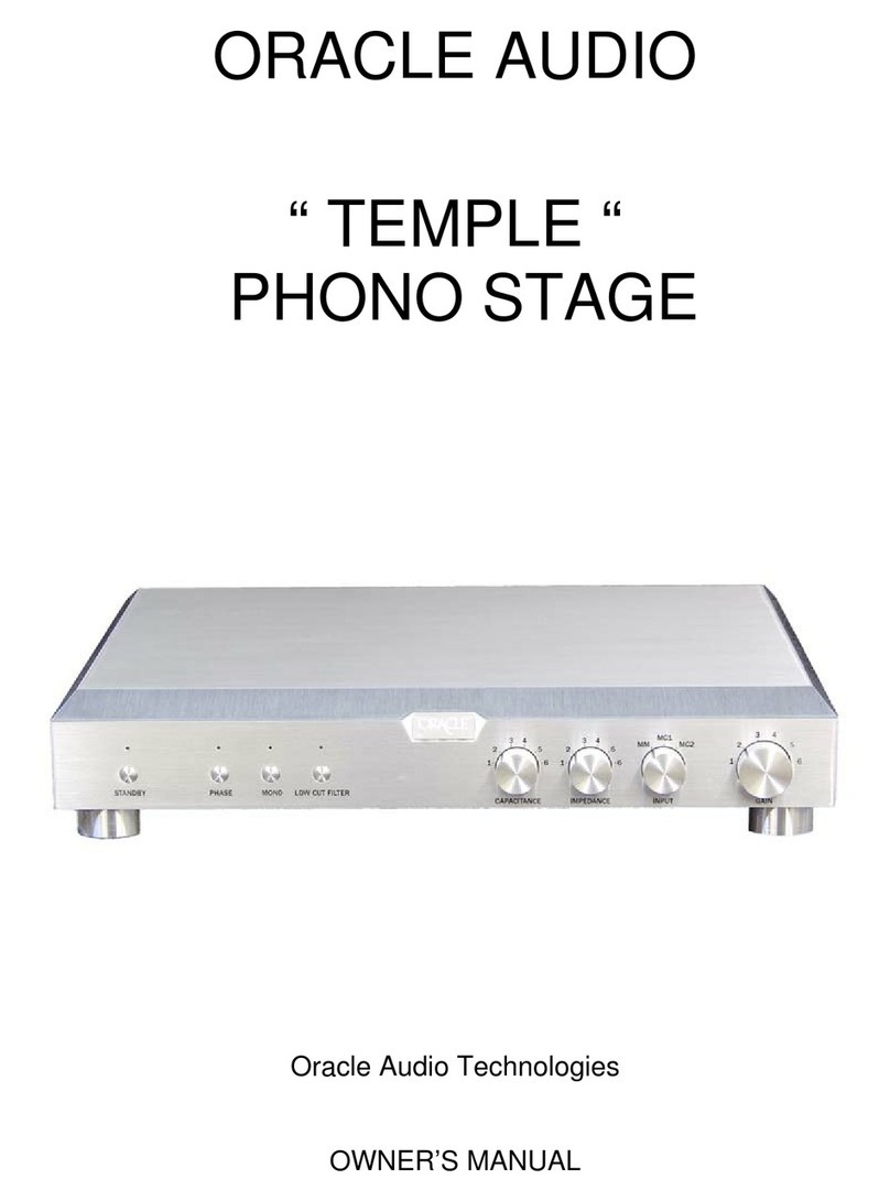 Oracle Temple PH 1000 User manual