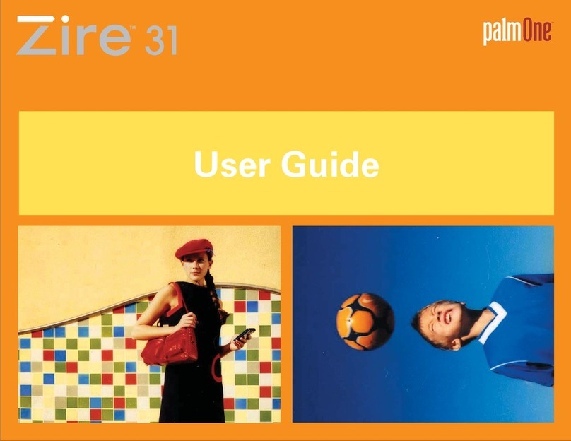 palmOne Zire 31 User manual
