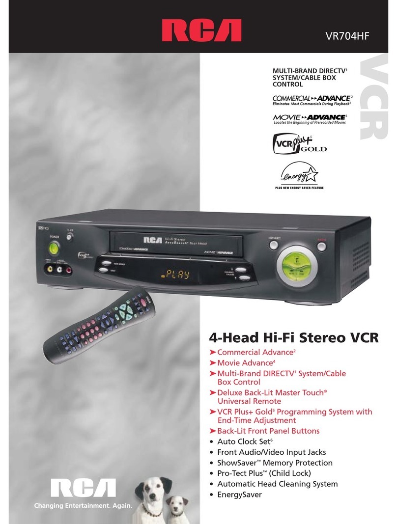 RCA VR704HF Manual