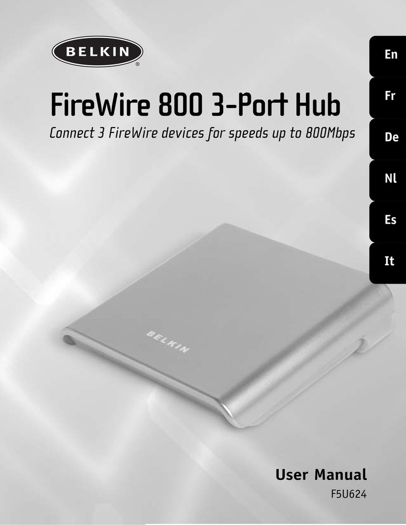 Belkin F5U624 User manual Belkin F5U624 User manual
