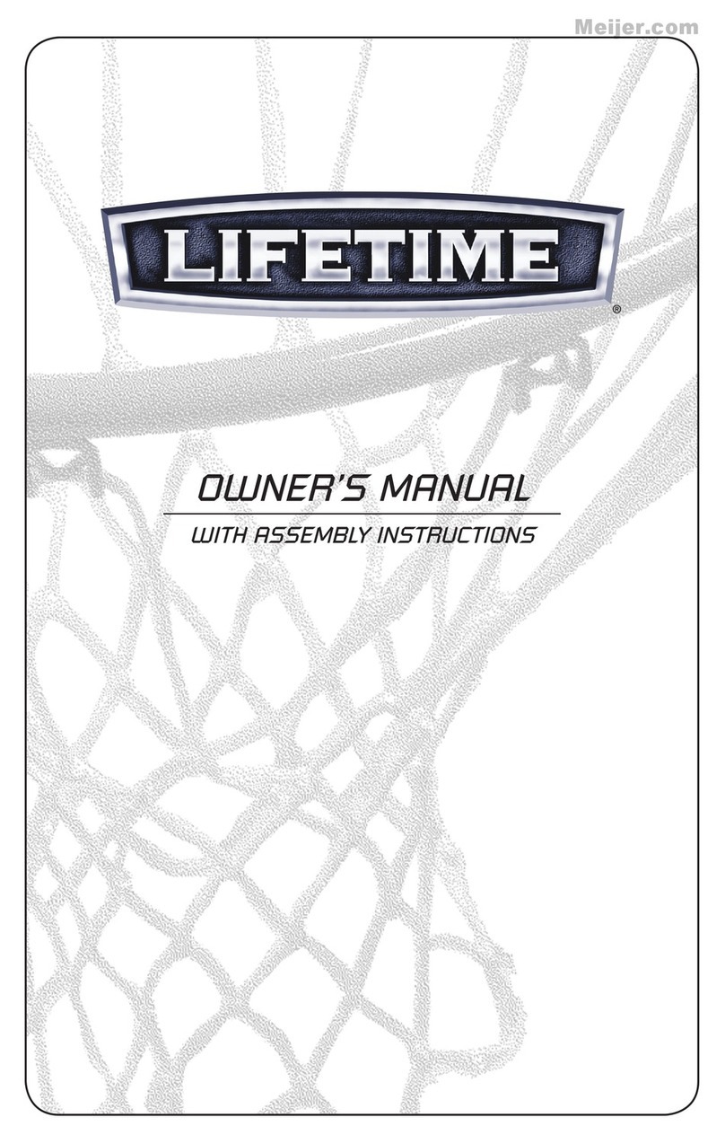 Lifetime 90025 User manual Lifetime 90025 User manual