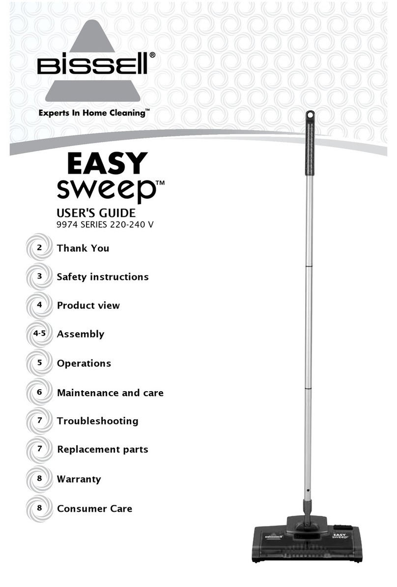Bissell Easy Sweep 9974 Series user guide