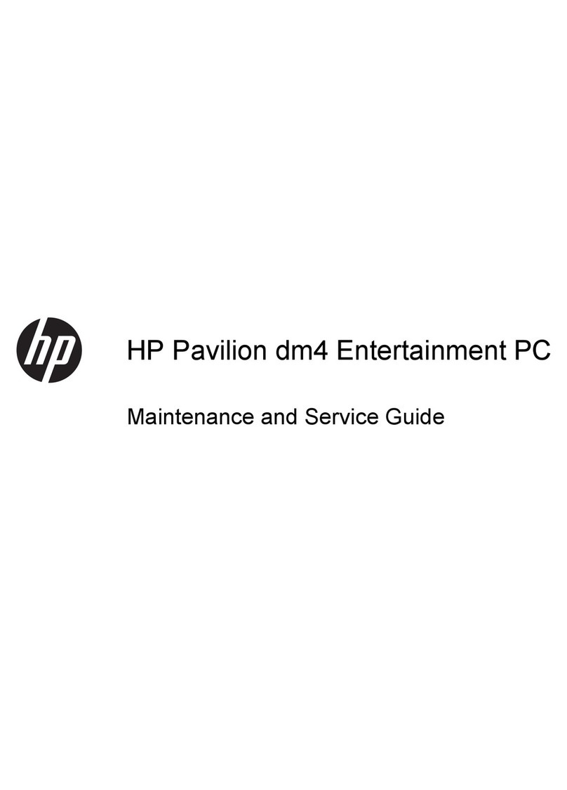 HP Pavilion dm4 Manual