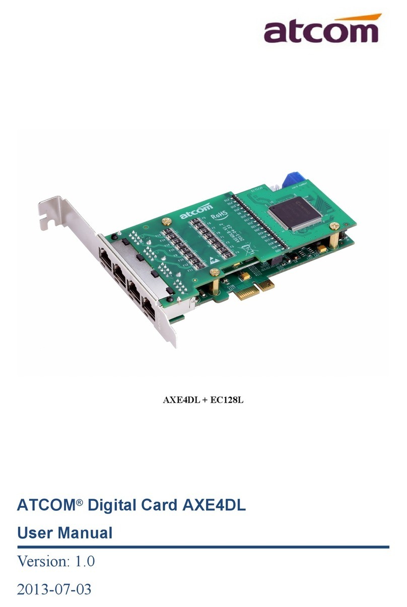 ATCOM AXE4DL user manual