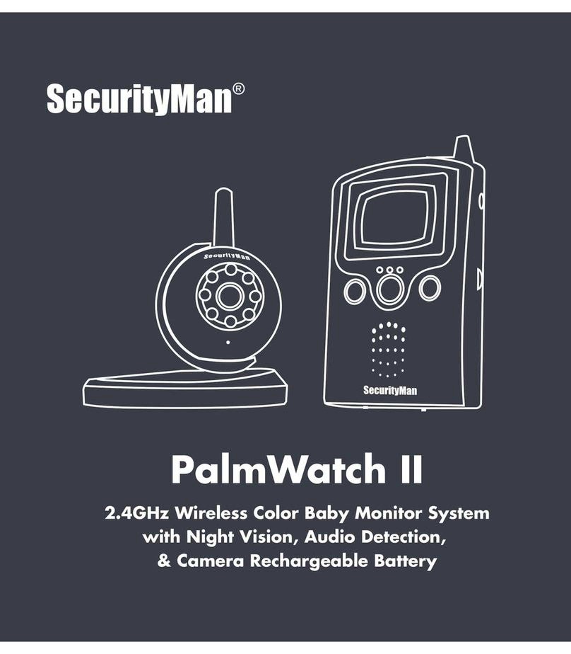 SecurityMan PalmWatch II user manual