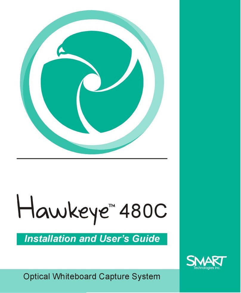 Smart Technologies Hawkeye 480C Installation and user guide