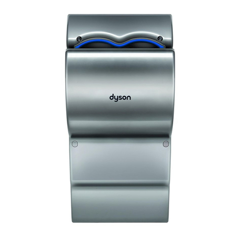 Dyson Airblade AB14 User manual