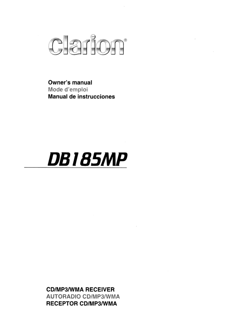 Clarion DBI85MP User manual