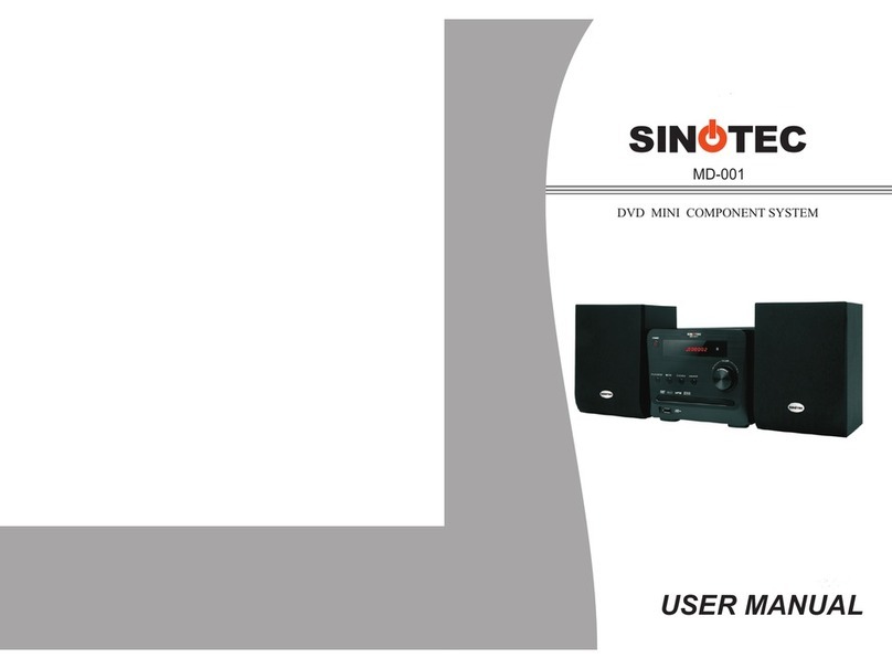 Sinotec MD-001 user manual
