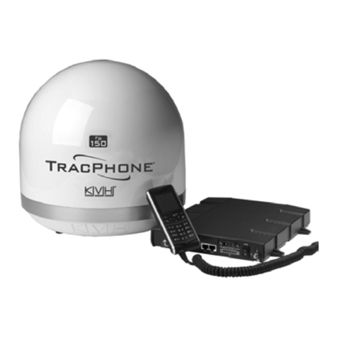 KVH Industries TracPhone FB150 User manual