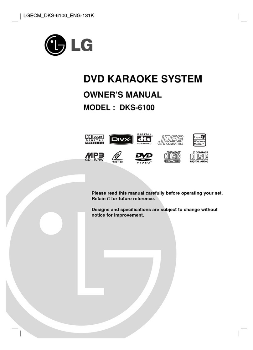LG DKS-6100 User manual
