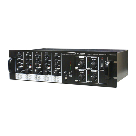 Speco PL200M User manual