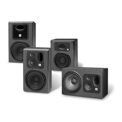 JBL LSR owner's manual