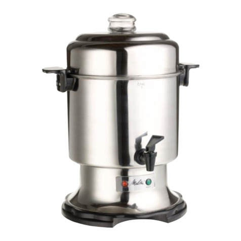 Melitta MEU45 Use and care guide