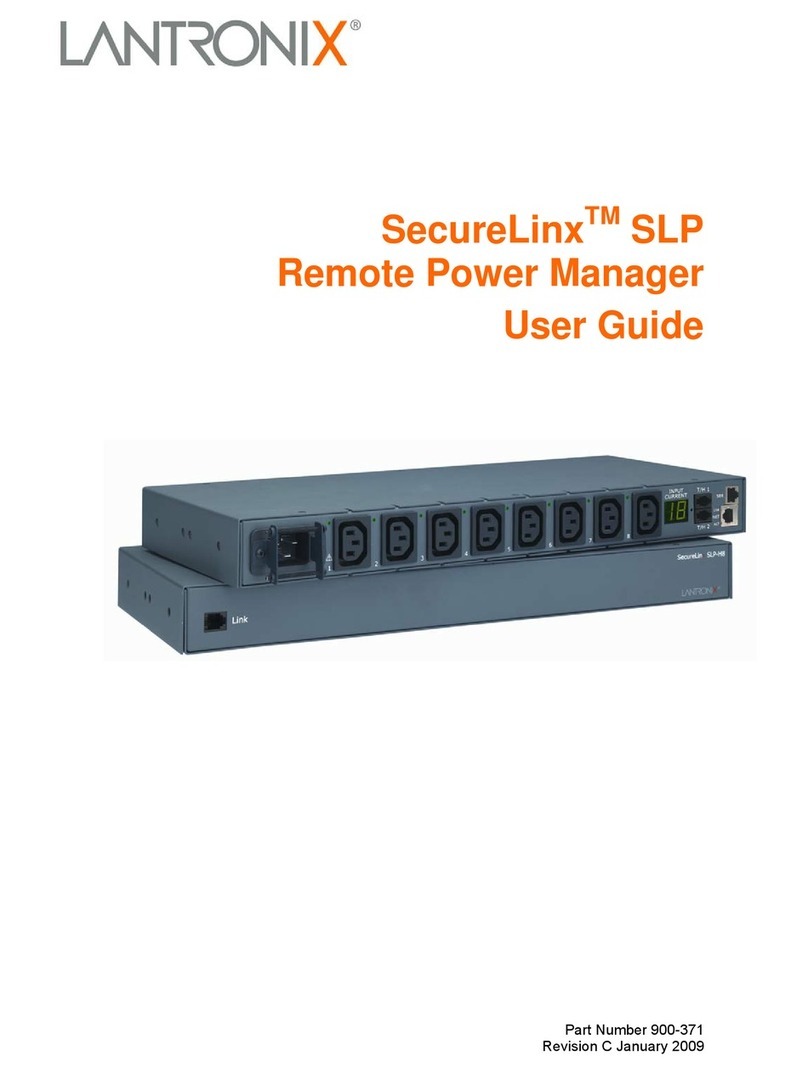 Lantronix SecureLinx user guide