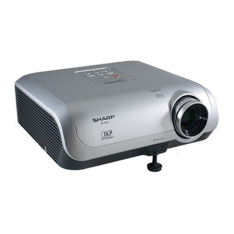 Sharp XR10SL - SVGA DLP Projector User manual