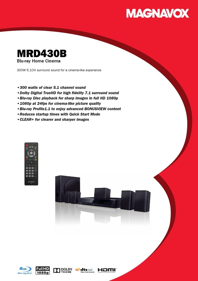 Magnavox MRD430B Brochure & specs