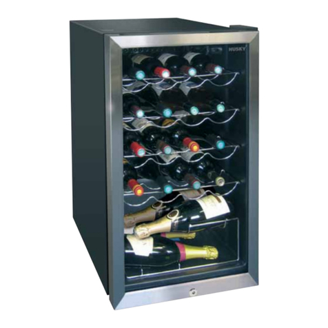 Husky Wine Refrigerator User manual
