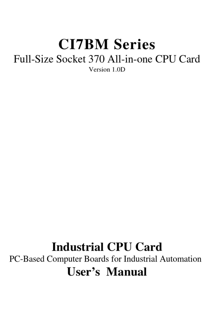 IBT Technologies CI7BM user manual IBT Technologies CI7BM user manual