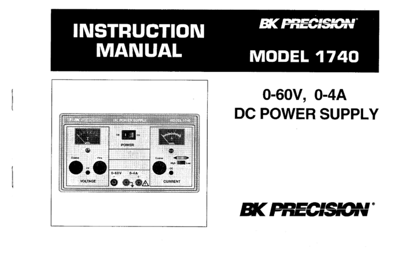 BR Precision 1740 instruction manual